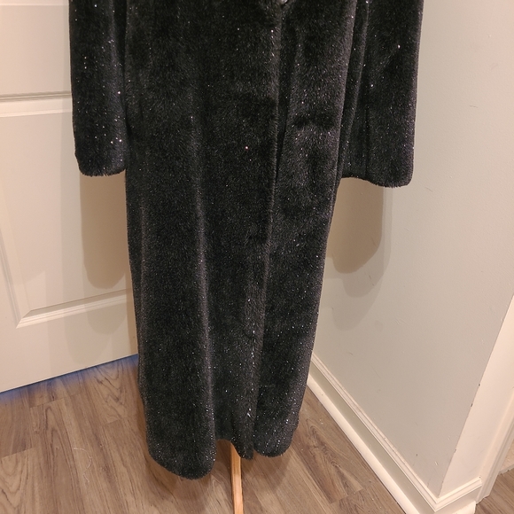 Escada Black and Silver Disco Coat - Picture 5 of 9